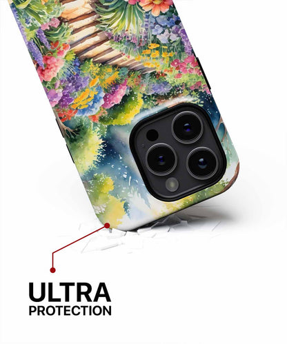 Blissful Floral Pathway of Dreams iPhone case Case Cazify - Delivery Canada