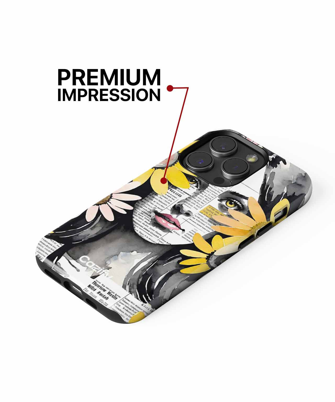 Blooming Beauty with a Twist iPhone case Case Cazify - Delivery Canada