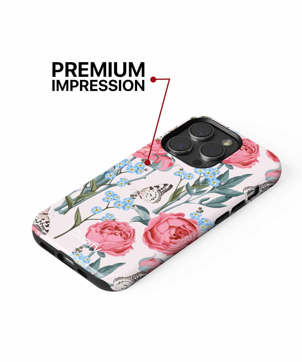 Blooming Butterfly Garden Party iPhone case Case Cazify - Delivery Canada