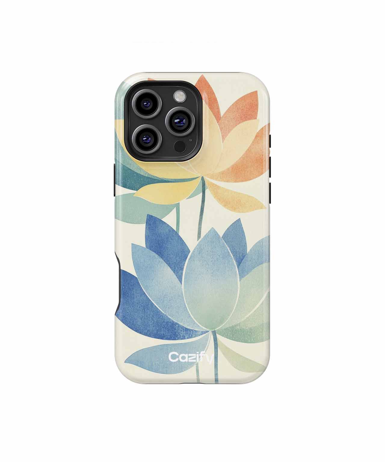 Blooming Colorful Water Lily Delight iPhone case Case Cazify - Delivery Canada