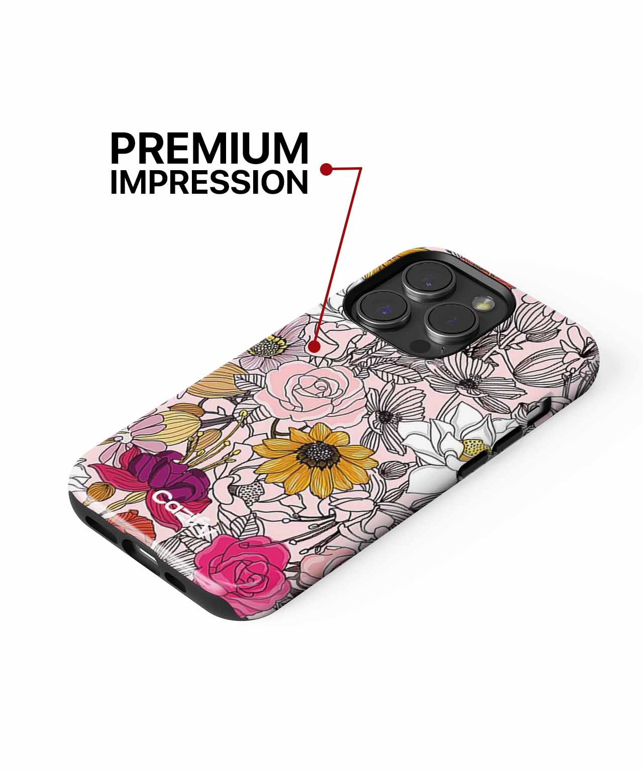 Blooming Delightful Garden Chaos iPhone case Case Cazify - Delivery Canada