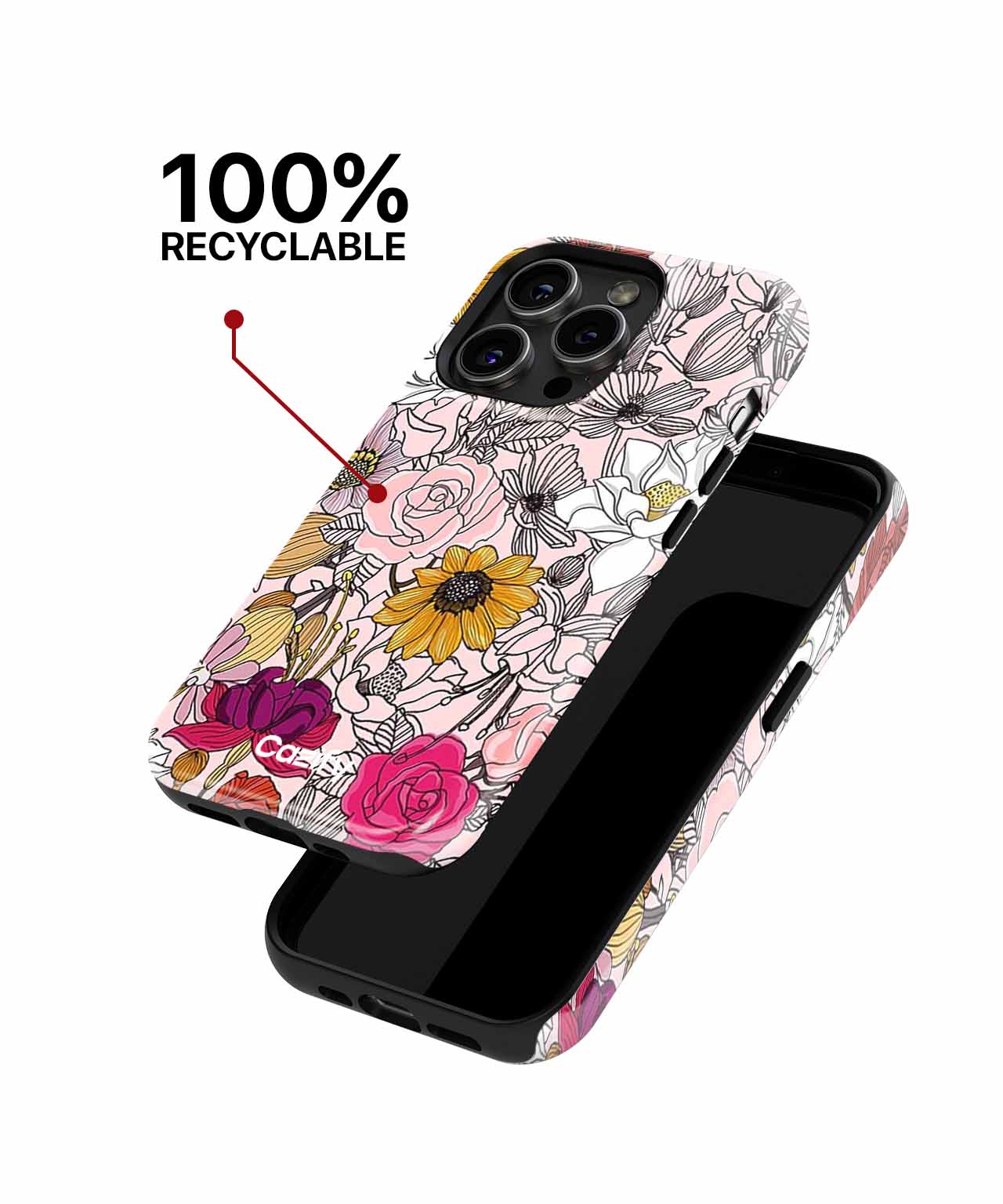 Blooming Delightful Garden Chaos iPhone case Case Cazify - Delivery Canada