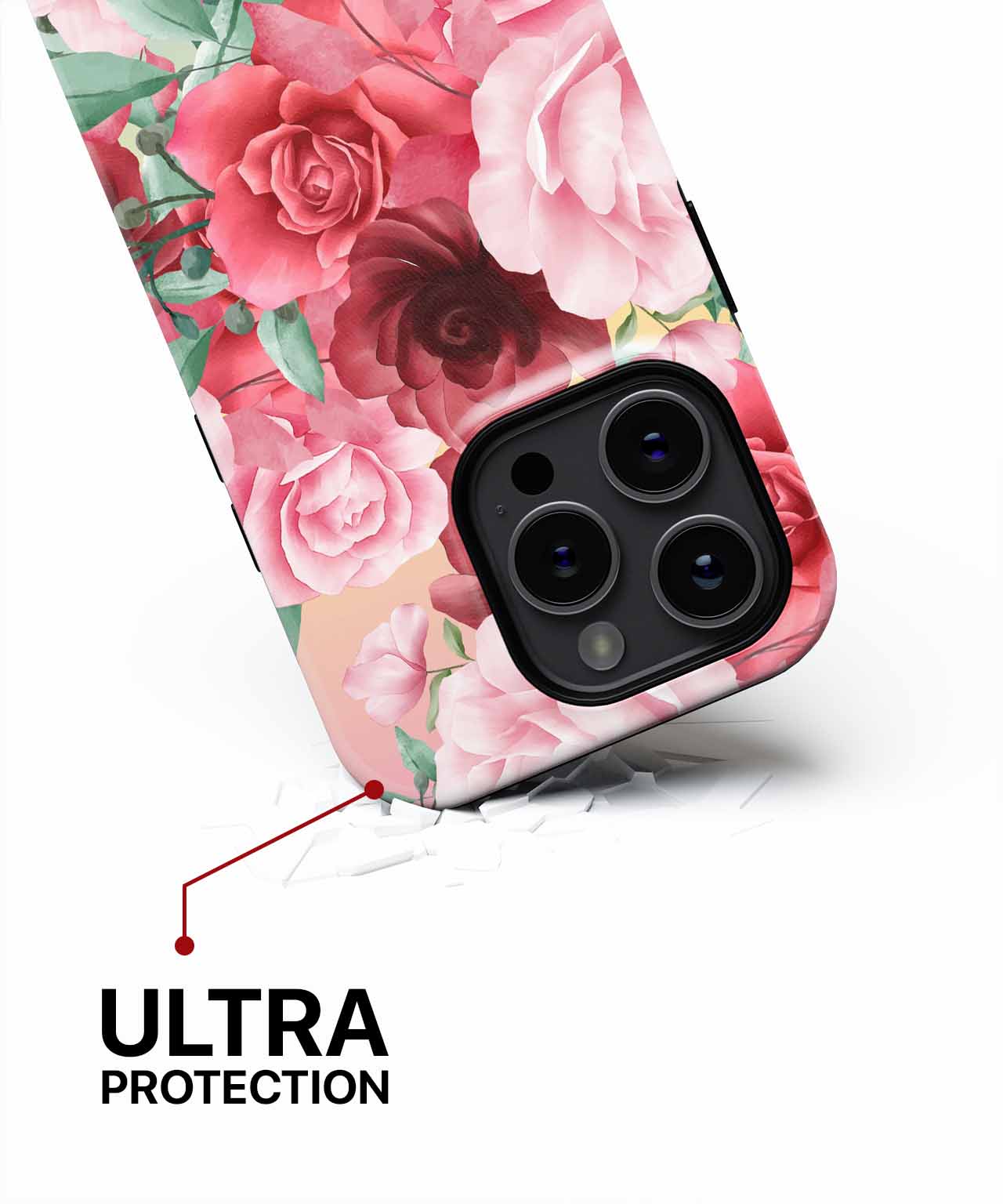 Blooming Delightful Rose Garden iPhone case Case Cazify - Delivery Canada