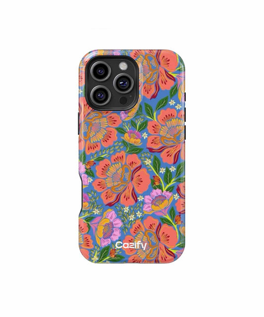 Blooming Fiesta of Colorful Flowers iPhone case Case Cazify - Delivery Canada