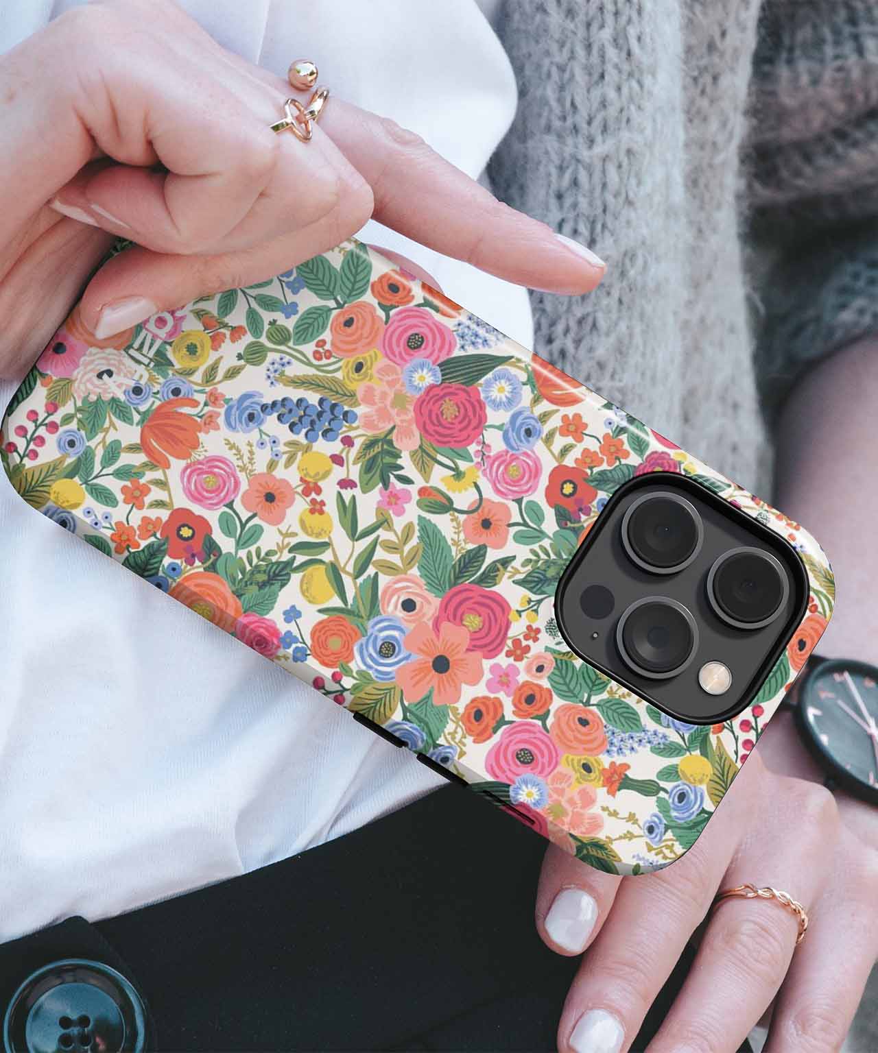 Blooming Garden Party Delight iPhone case Case Cazify - Delivery Canada