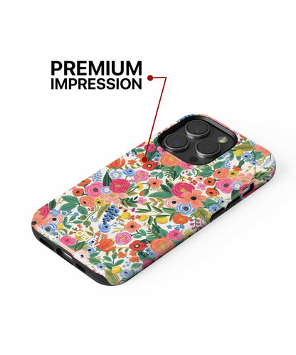 Blooming Garden Party Extravaganza iPhone case Case Cazify - Delivery Canada