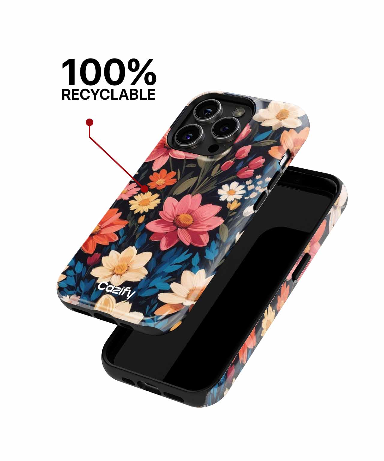 Blooming Garden Party Extravaganza iPhone case Case Cazify - Delivery Canada