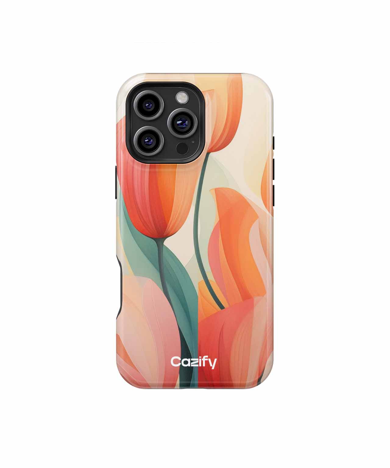 Blooming Tulips in a Colorful Dance iPhone case Case Cazify - Delivery Canada