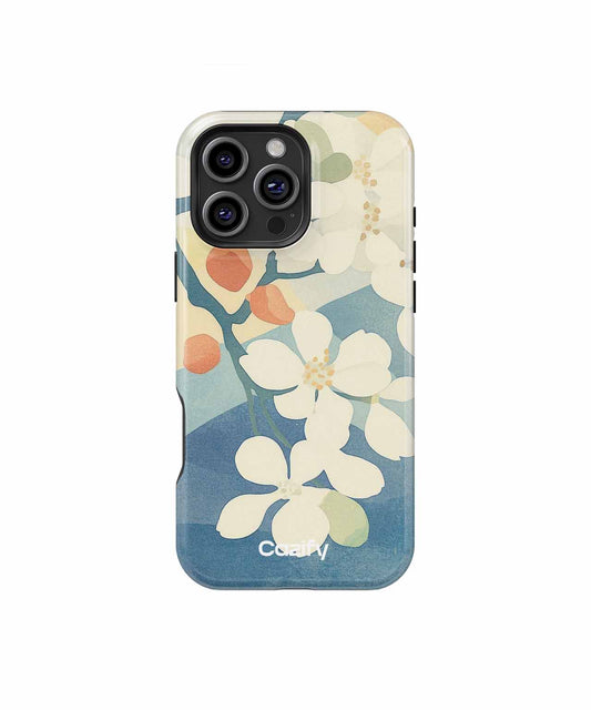 Blossom Bonanza in Soft Hues iPhone case Case Cazify - Delivery Canada