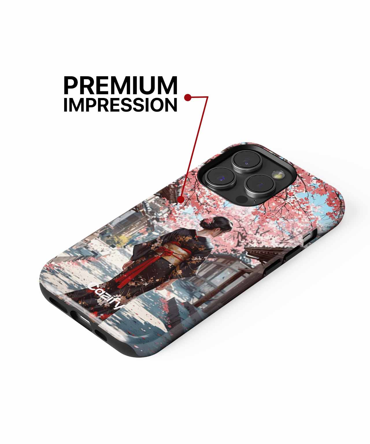 Blossoming Cherry Blossoms Serenity iPhone case Case Cazify - Delivery Canada