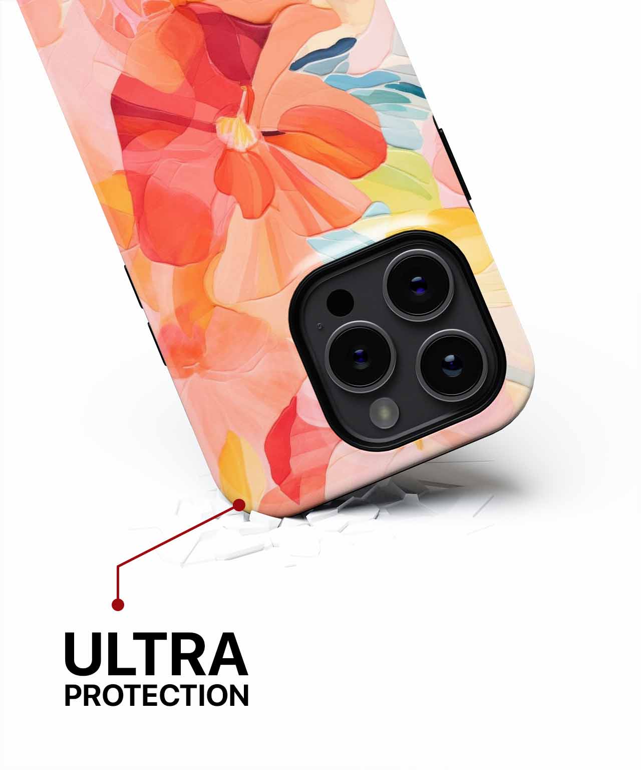 Blossoming Colorful Floral Delight iPhone case Case Cazify - Delivery Canada