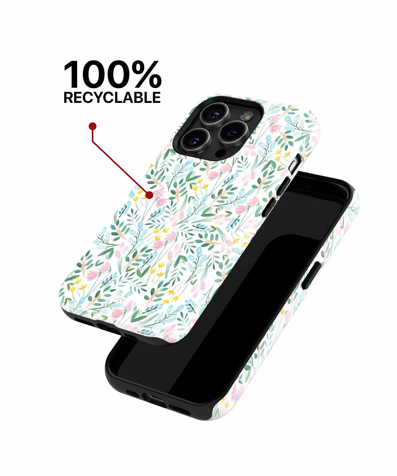 Blossoming Colors in Nature's Embrace iPhone case Case Cazify - Delivery Canada