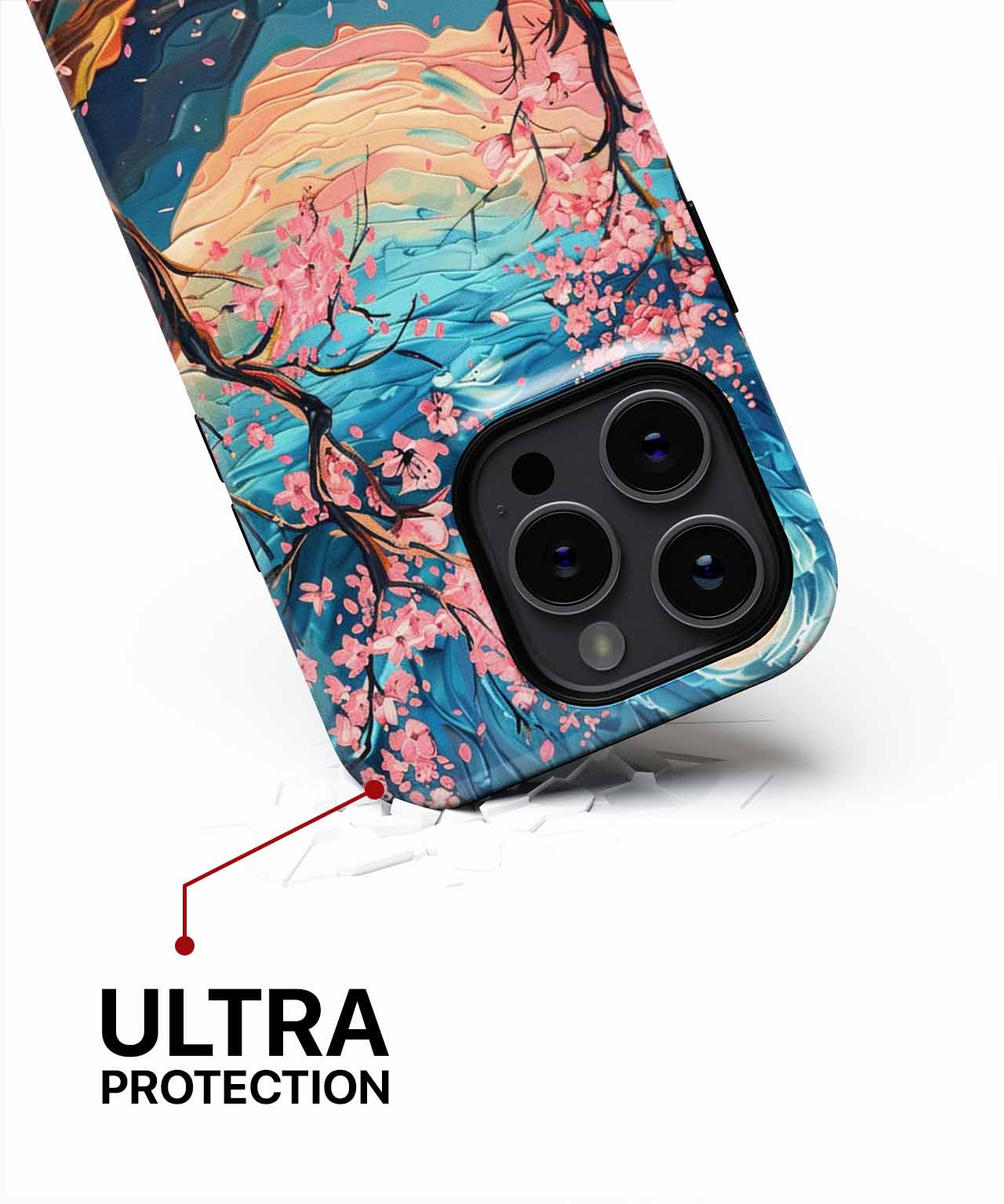 Blossoming Dreams Under a Starry Sky iPhone case Case Cazify - Delivery Canada