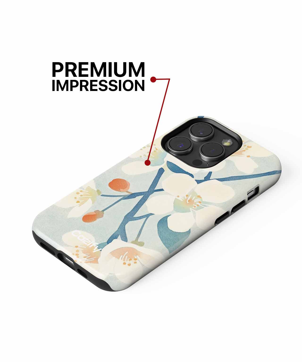 Blossoming Joy in Springtime Bliss iPhone case Case Cazify - Delivery Canada