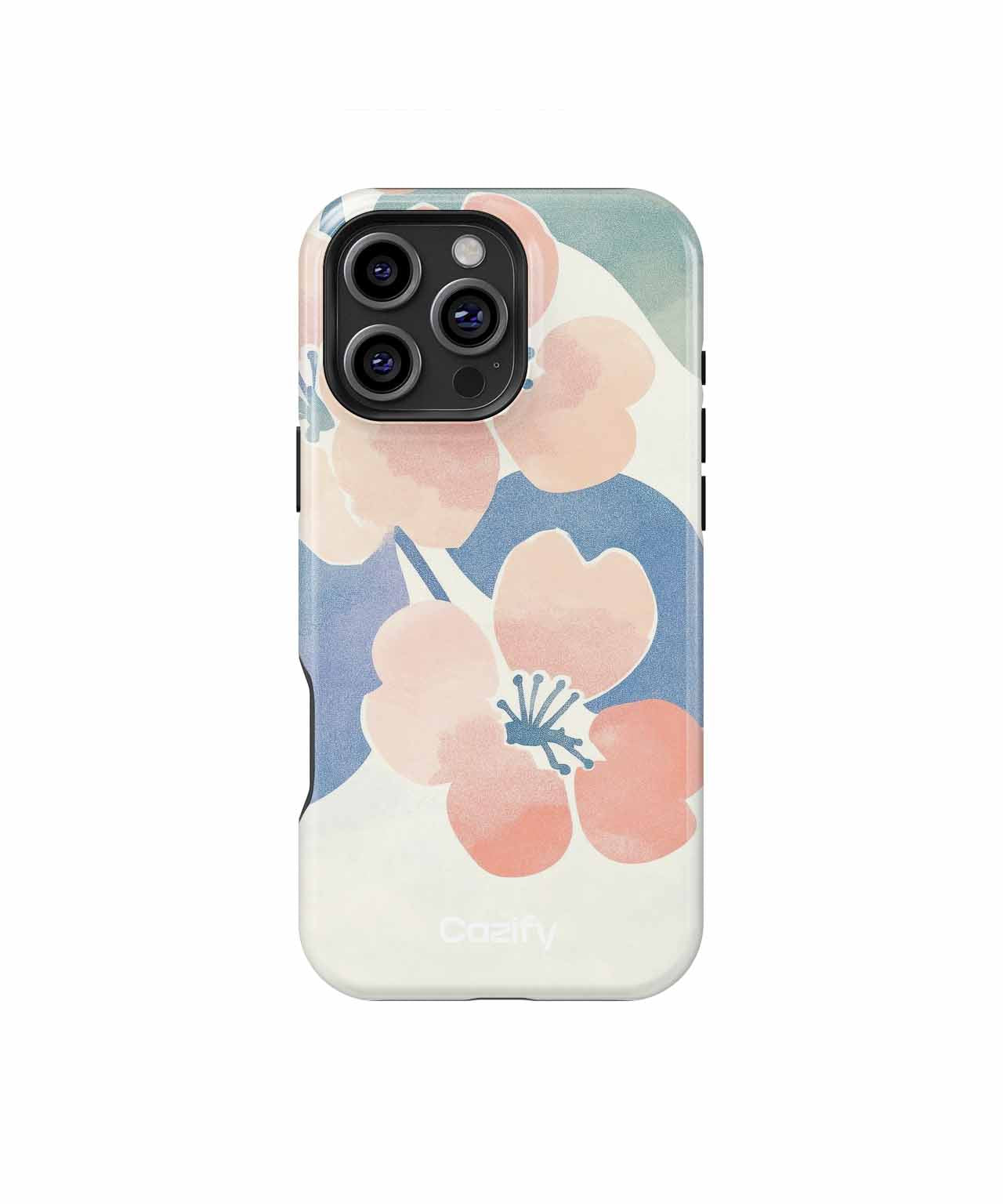 Blossoming Joyful Petals and Leaves iPhone case Case Cazify - Delivery Canada