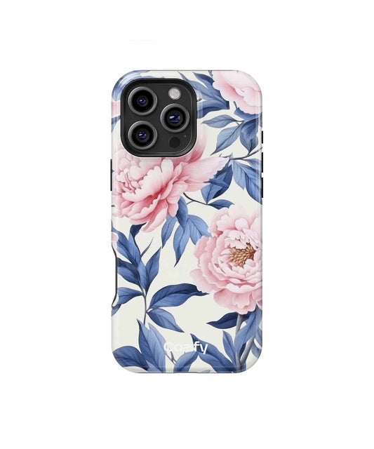 Blossoming Peonies in a Whimsical Garden iPhone case Case Cazify - Delivery Canada
