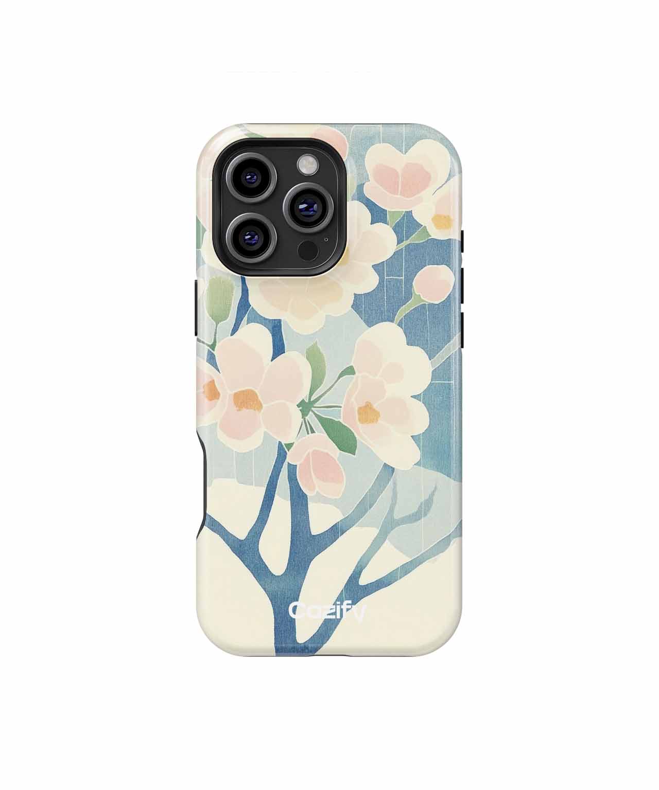 Blossoming Serenity with a Touch of Whimsy iPhone case Case Cazify - Delivery Canada