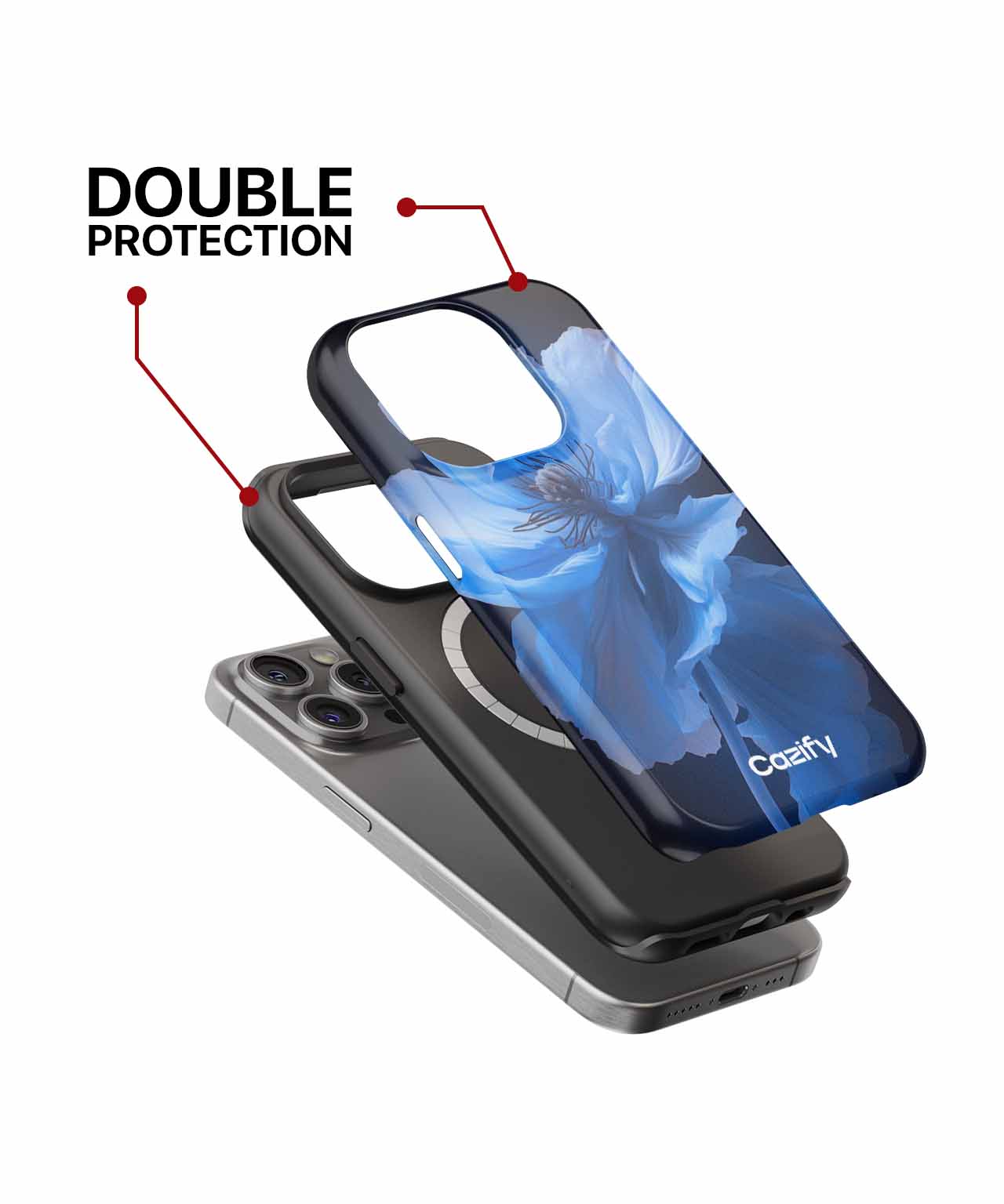 Blue Petal Dreams That Dance iPhone case Case Cazify - Delivery Canada