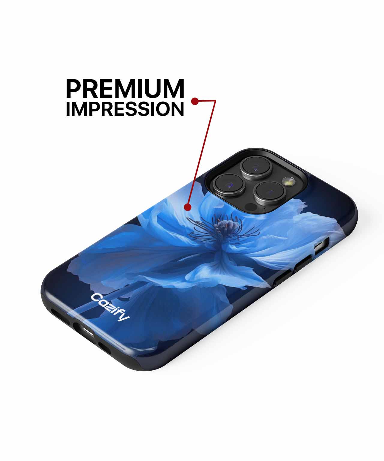 Blue Petal Dreams That Dance iPhone case Case Cazify - Delivery Canada