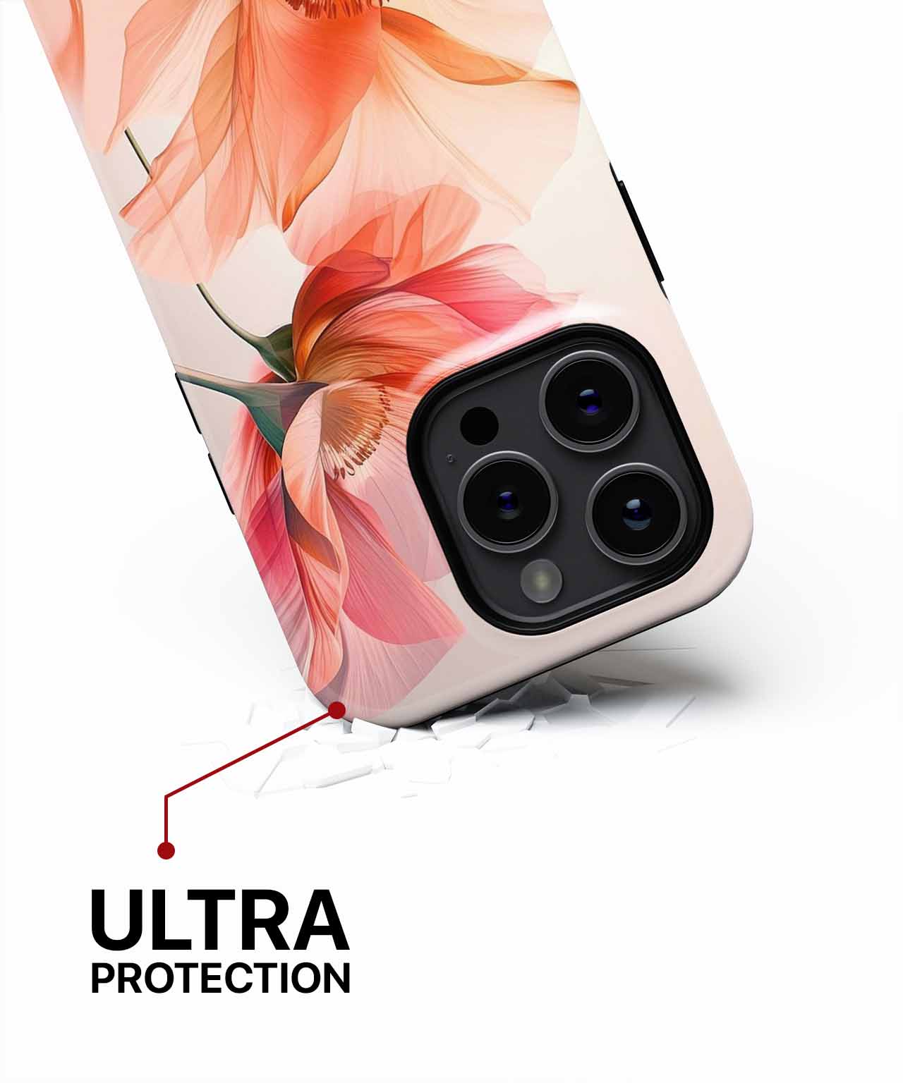 Blushing Petals Dancing in the Breeze iPhone case Case Cazify - Delivery Canada