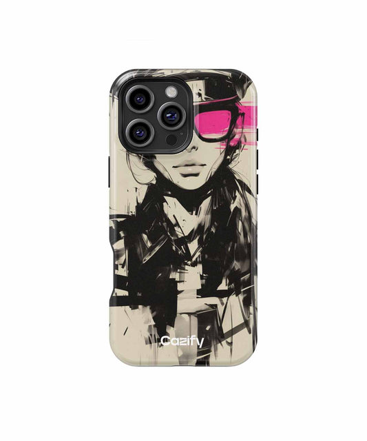 Bold Fashion Icon in Shades iPhone case Case Cazify - Delivery Canada