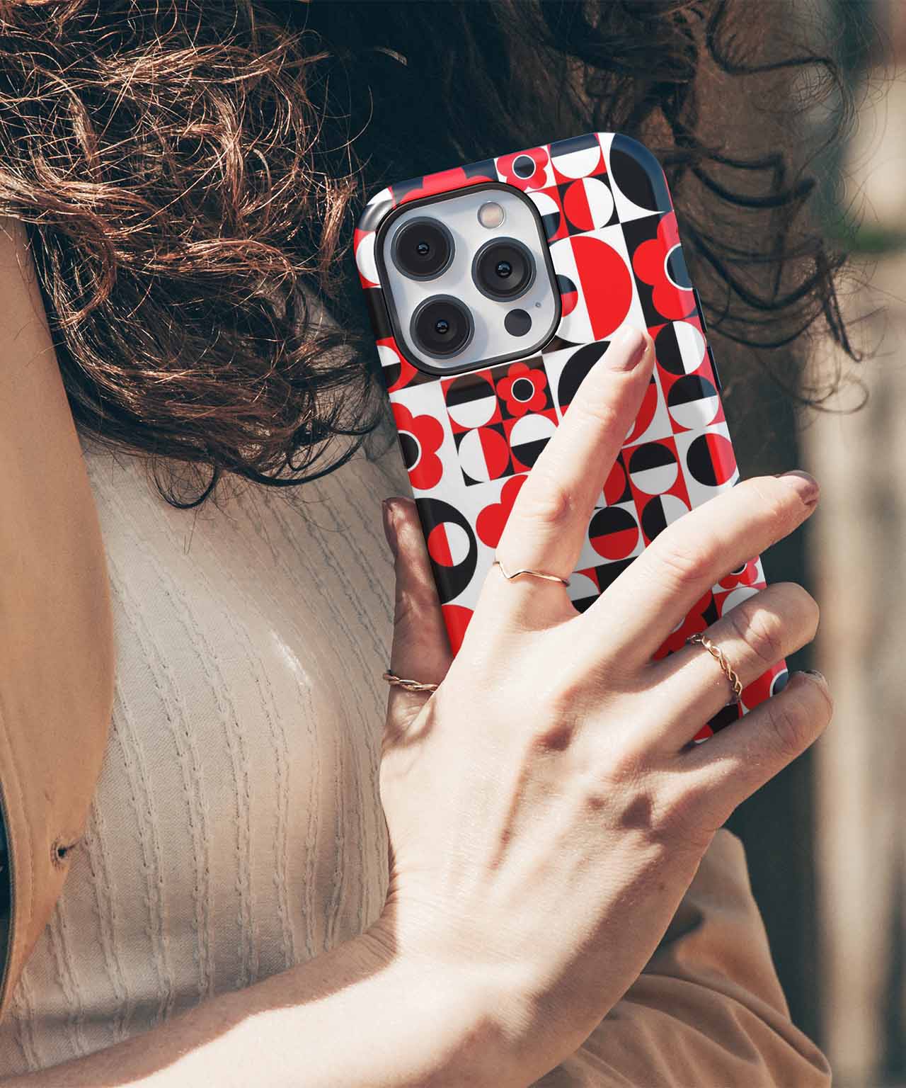 Bold Playful Patterns for Modern Spaces iPhone case Case Cazify - Delivery Canada