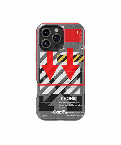 Boldly Alerted Tech Design iPhone case Case Cazify - Delivery Canada