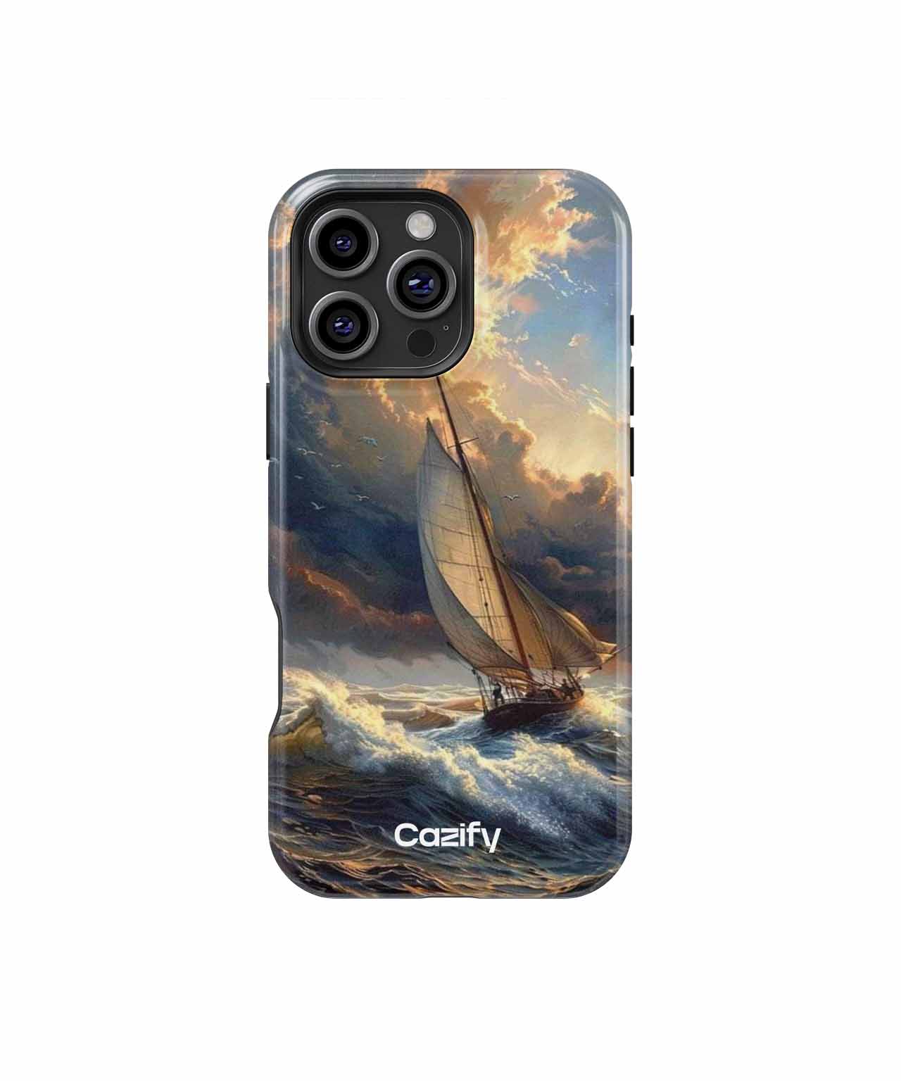 Brave Sailor Dancing with Waves iPhone case Case Cazify - Delivery Canada