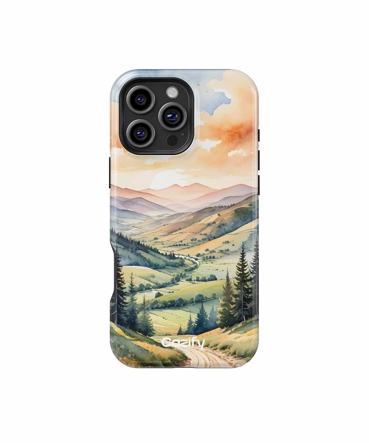 Breathtaking Scenic Mountain Pathway iPhone case Case Cazify - Delivery Canada