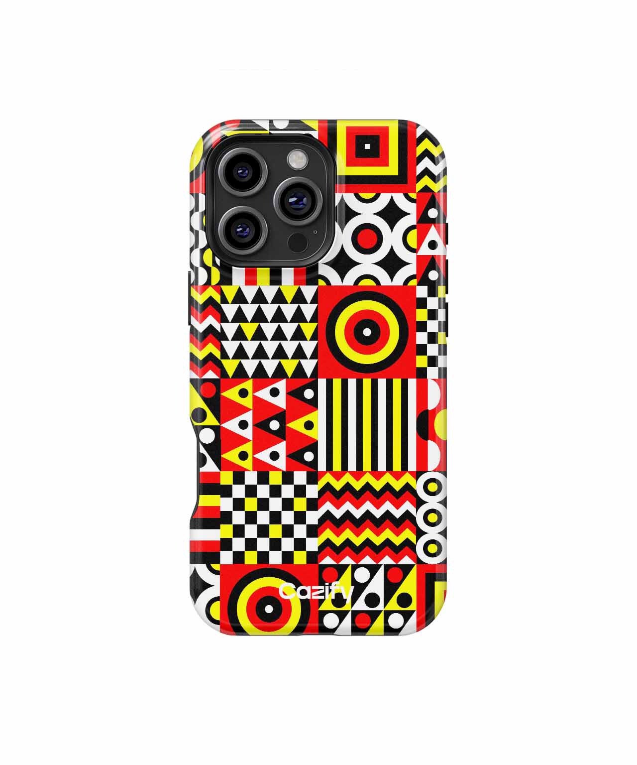 Bright and Bold Colorful Patterns iPhone case Case Cazify - Delivery Canada
