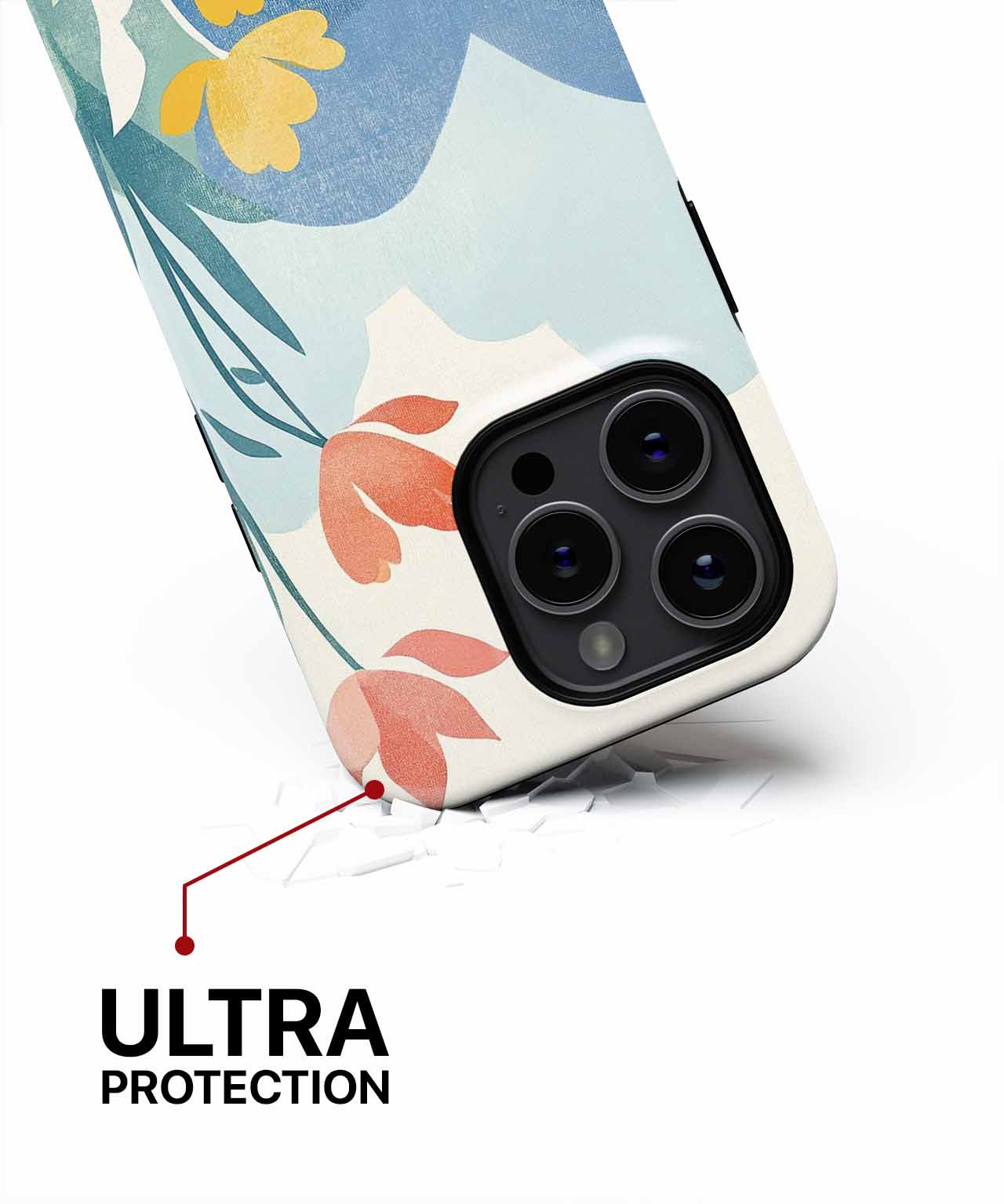 Bright Cheerful Floral Fantasy iPhone case Case Cazify - Delivery Canada