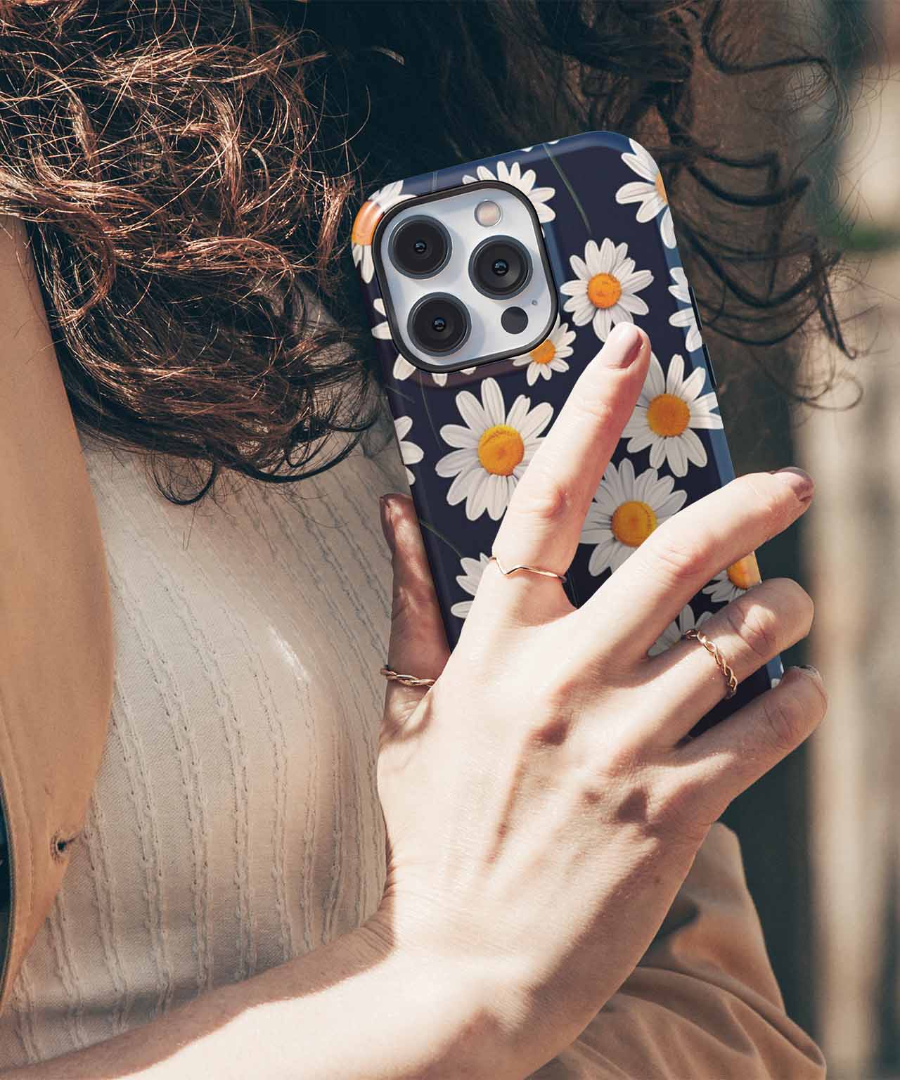 Bright Daisy Field of Delight iPhone case Case Cazify - Delivery Canada