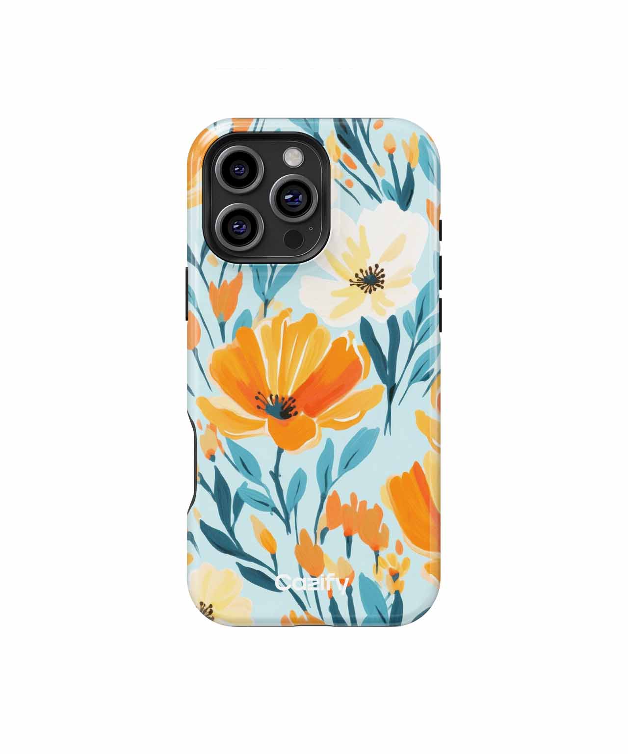 Bright Floral Explosion for Happy Days iPhone case Case Cazify - Delivery Canada