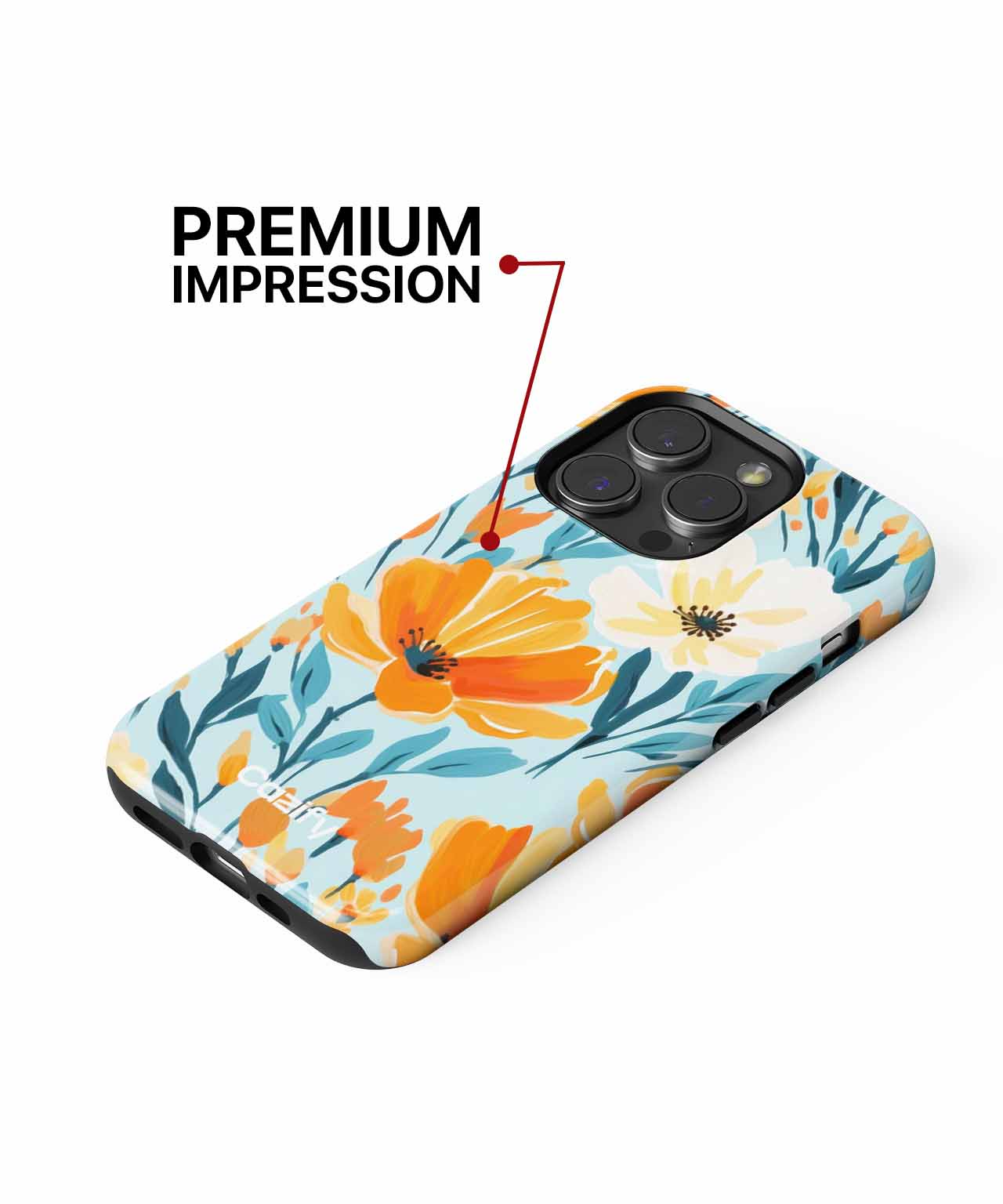 Bright Floral Explosion for Happy Days iPhone case Case Cazify - Delivery Canada
