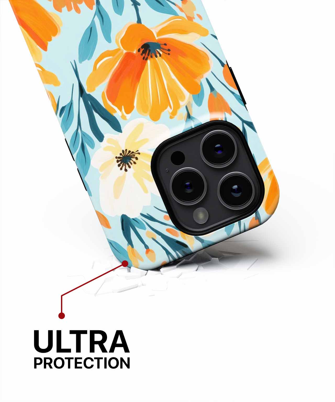 Bright Floral Explosion for Happy Days iPhone case Case Cazify - Delivery Canada