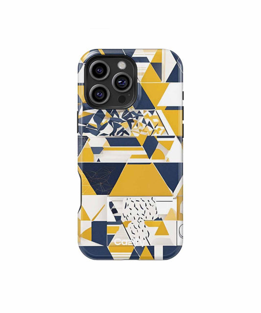 Bright Geometric Chaos and Harmony iPhone case Case Cazify - Delivery Canada