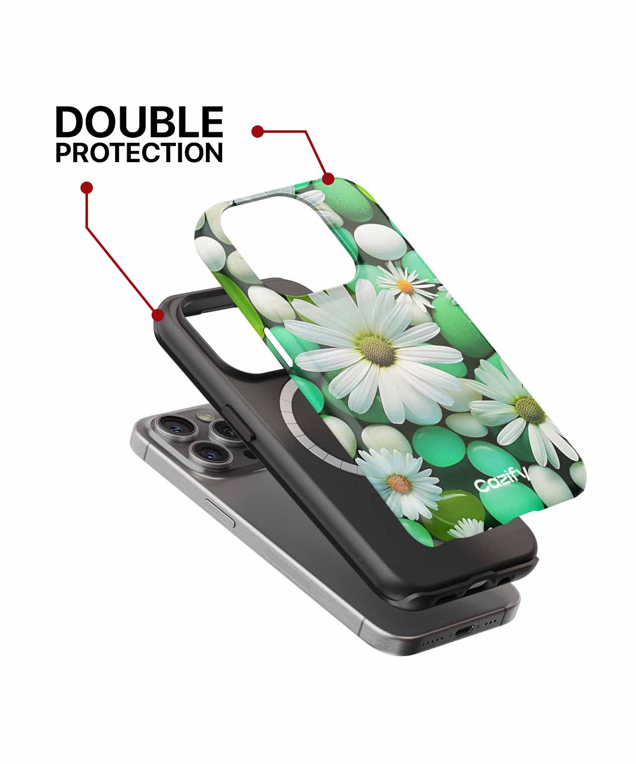 Bright Spring Blossom Oasis iPhone case Case Cazify - Delivery Canada