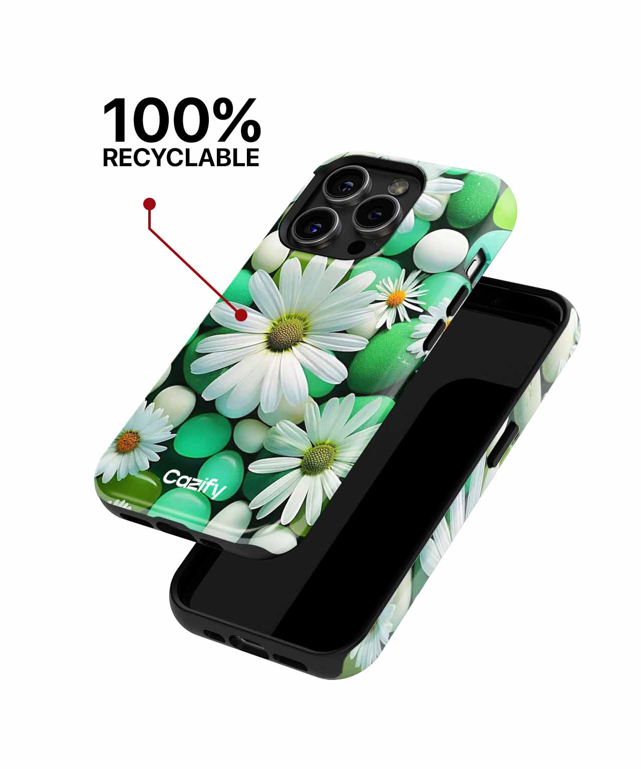 Bright Spring Blossom Oasis iPhone case Case Cazify - Delivery Canada