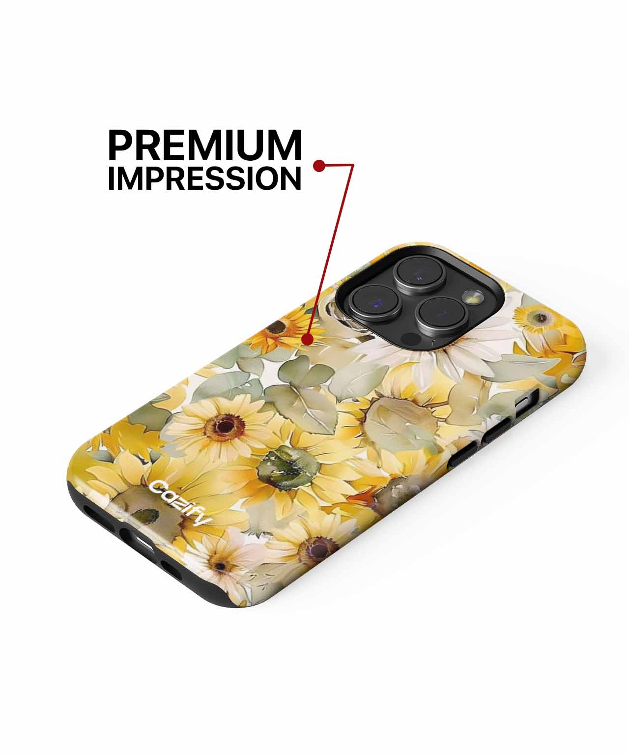 Bright Sunny Garden of Cheerful Blooms iPhone case Case Cazify - Delivery Canada