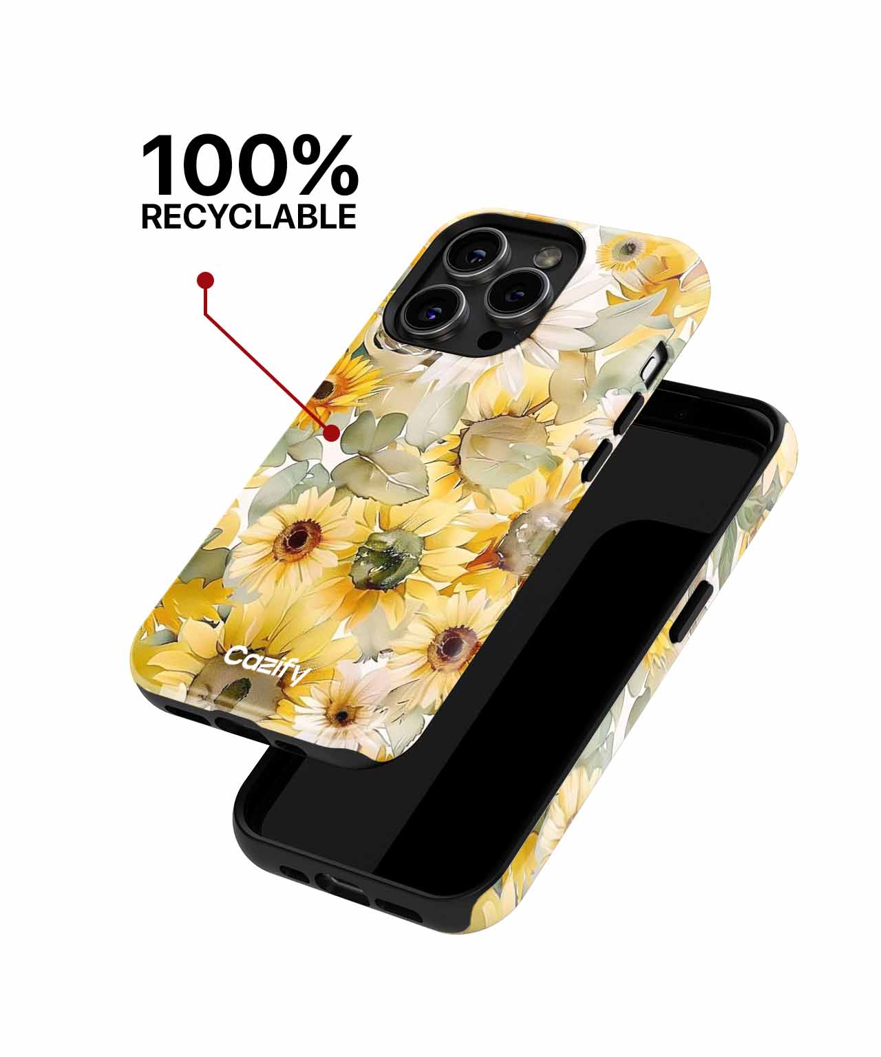 Bright Sunny Garden of Cheerful Blooms iPhone case Case Cazify - Delivery Canada