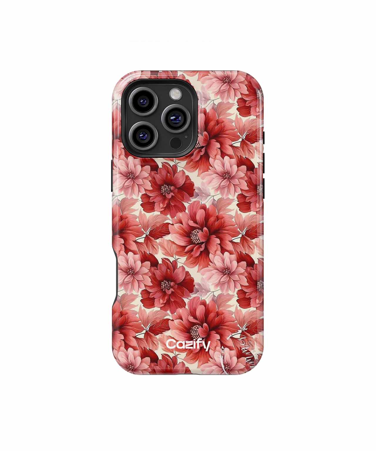 Bursting Blooms of Red Happiness iPhone case Case Cazify - Delivery Canada