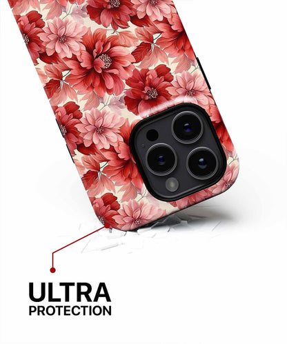Bursting Blooms of Red Happiness iPhone case Case Cazify - Delivery Canada