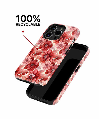Bursting Blooms of Red Happiness iPhone case Case Cazify - Delivery Canada