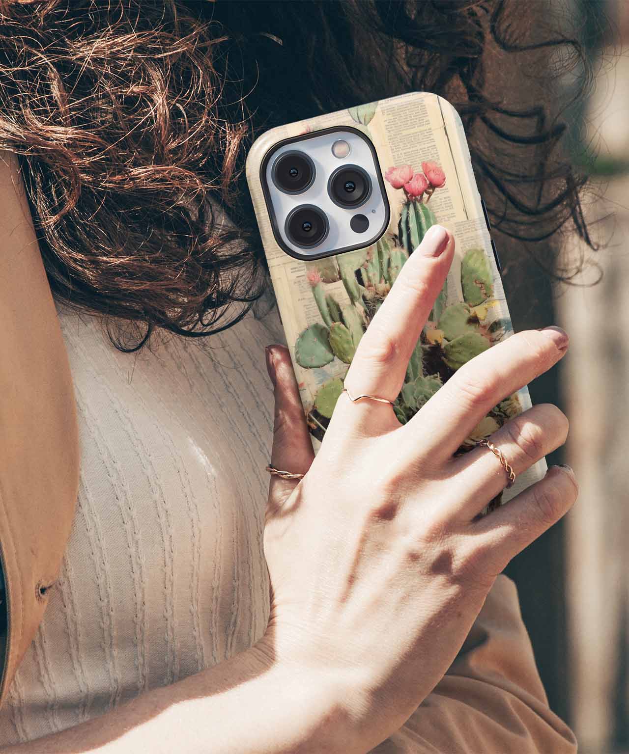 Cactus Party in a Pot iPhone case Case Cazify - Delivery Canada