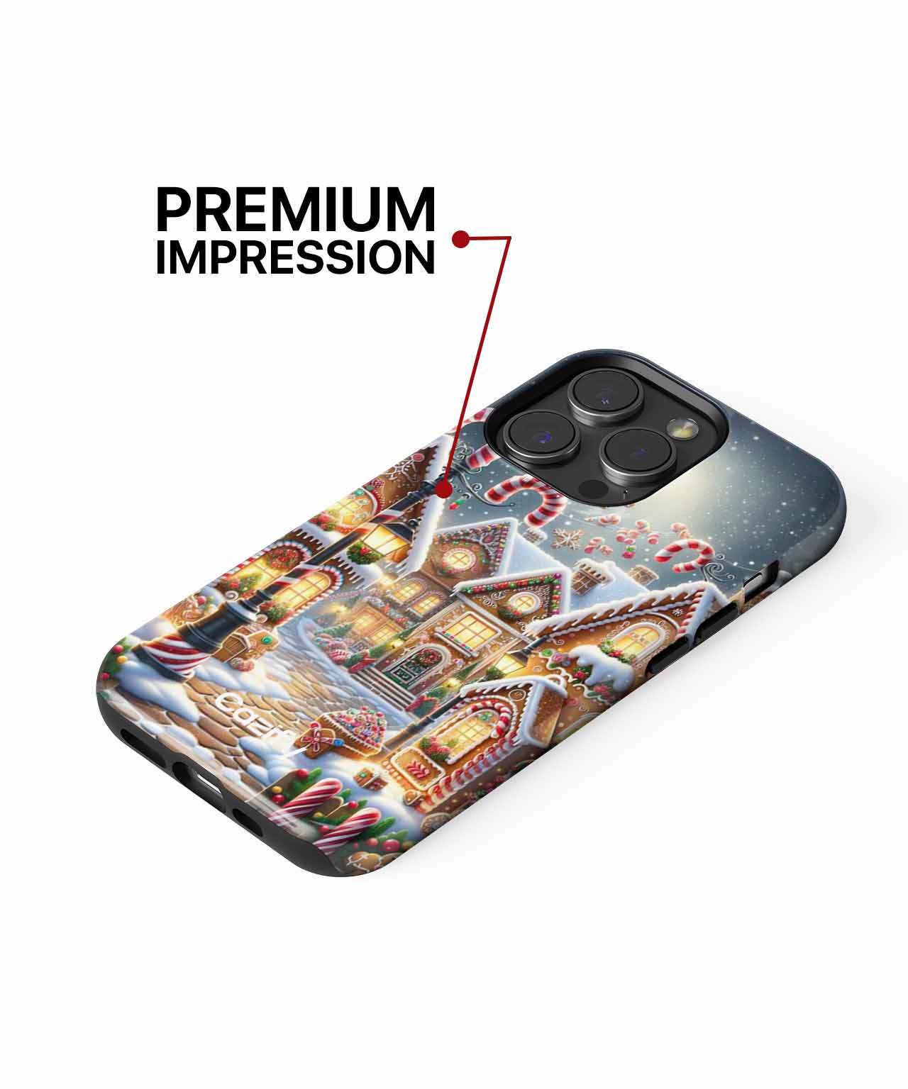 Candyland Village of Holiday Cheer iPhone case Case Cazify - Delivery Canada