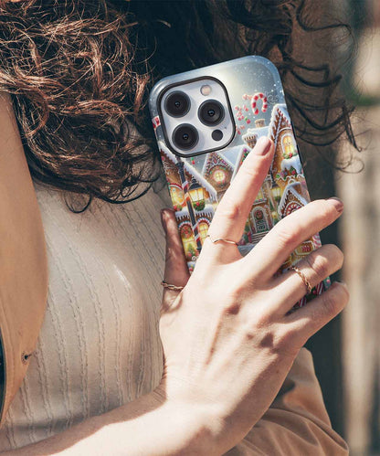 Candyland Village of Holiday Cheer iPhone case Case Cazify - Delivery Canada
