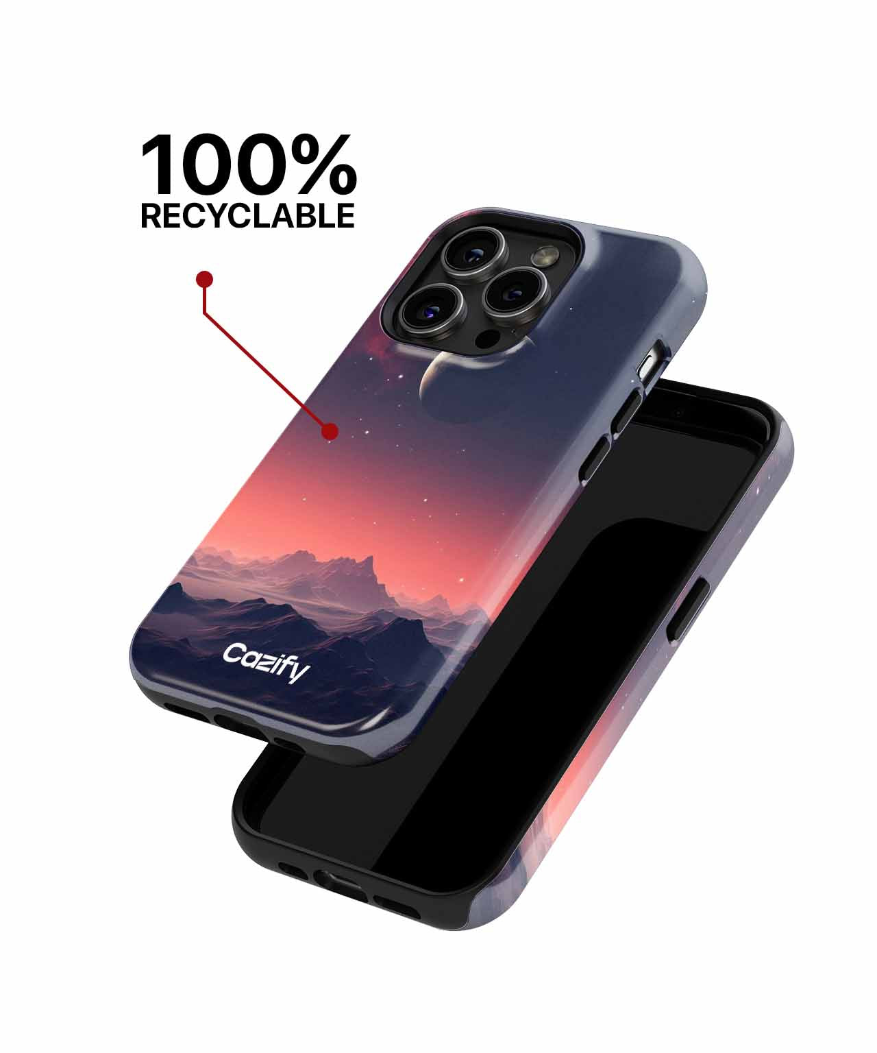 Celestial Dreams in Cosmic Landscapes iPhone case Case Cazify - Delivery Canada