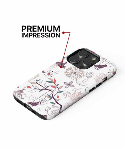 Charming Birds and Blooms Design iPhone case Case Cazify - Delivery Canada