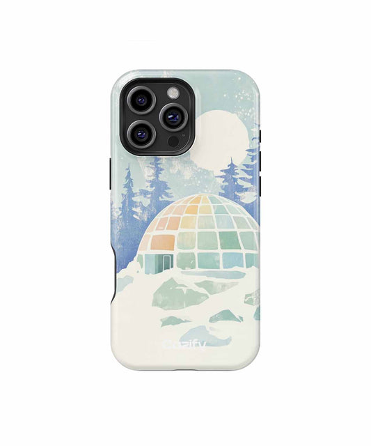 Charming Frosty Igloo Adventure iPhone case Case Cazify - Delivery Canada