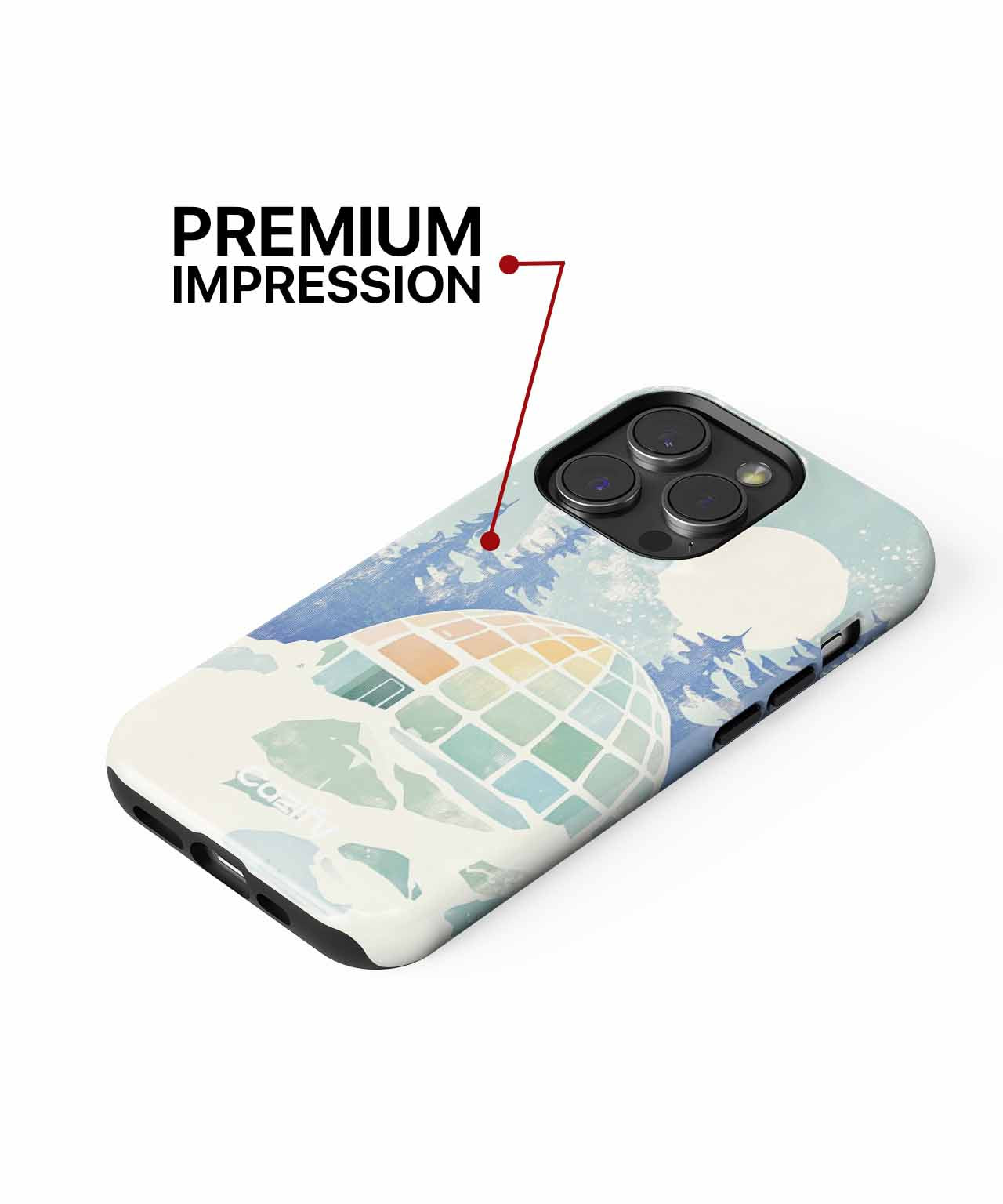 Charming Frosty Igloo Adventure iPhone case Case Cazify - Delivery Canada